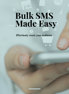 Bulk SMS Concepts Illustration
