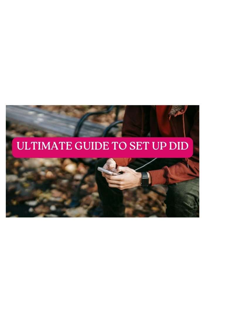 title image for ultimate guide to set up DID
