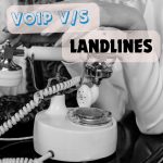 VoIP vs. Traditional Landlines title image