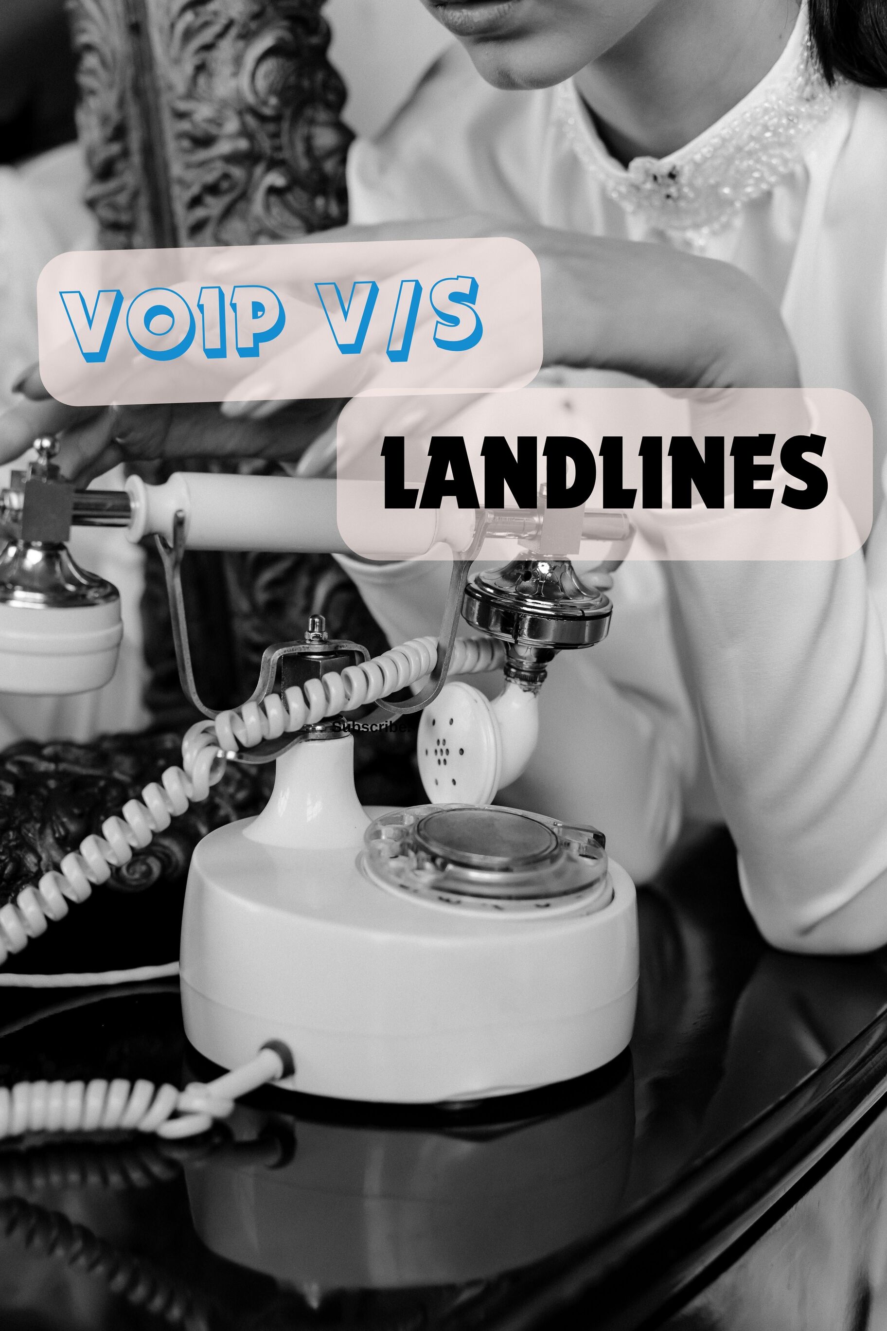 VoIP vs. Traditional Landlines title image
