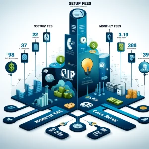 SIP Trunk Pricing Structures Comparison Chart