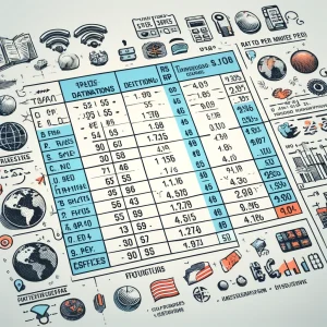 A comprehensive guide to VoIP termination rate sheets and billing models, showing different billing models and rate optimization strategies.