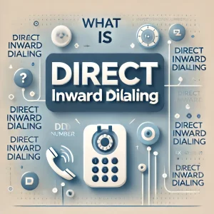 Business phone system with Direct Inward Dialing (DID) setup