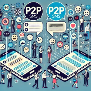 A2P vs. P2P SMS communication