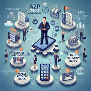 A2P vs. P2P SMS communication