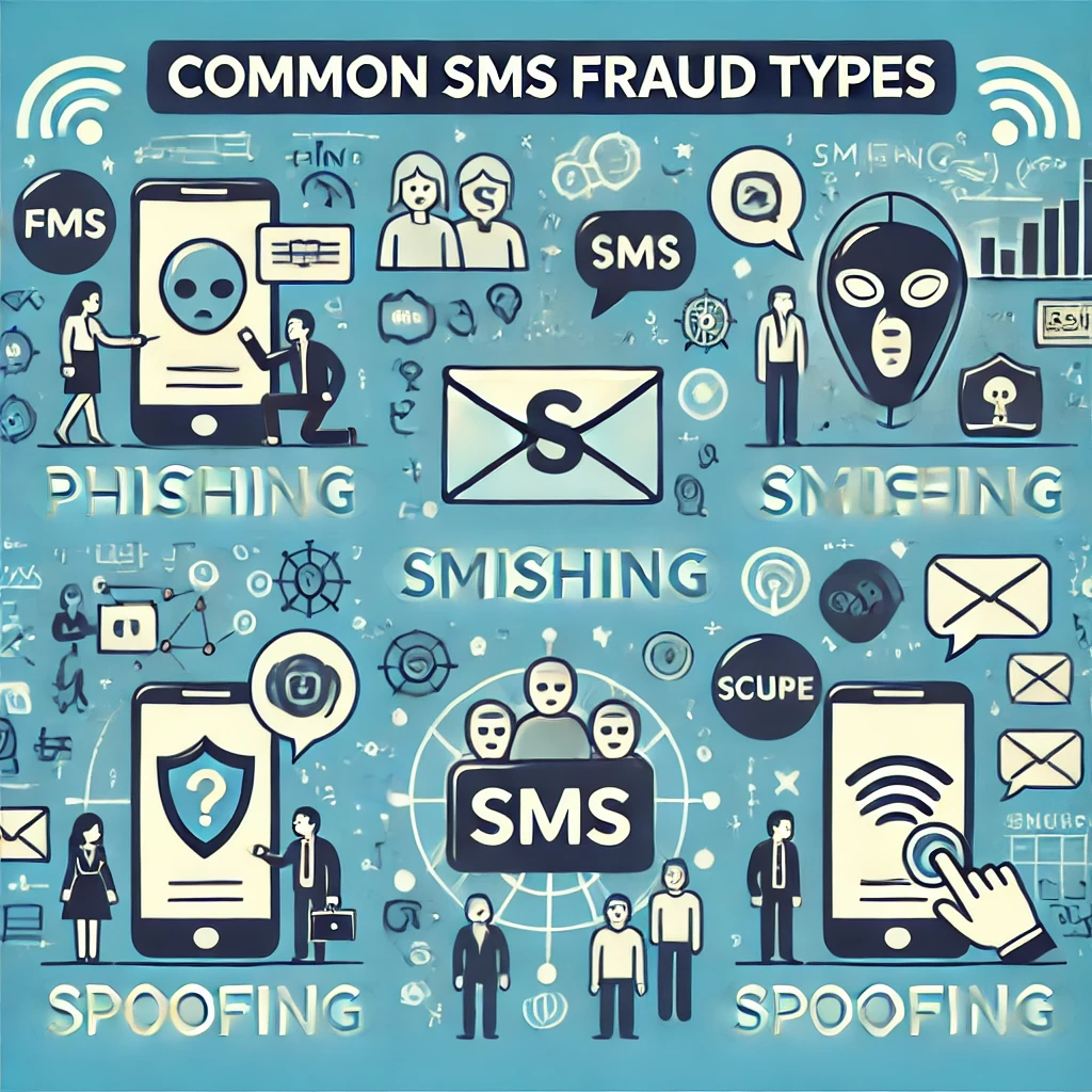 Illustration of SMS Security Tips