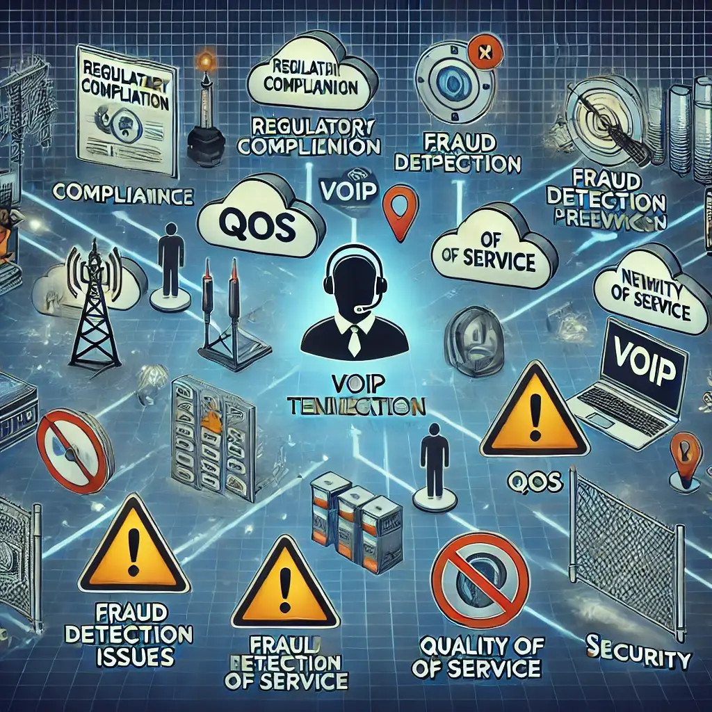 Illustration depicting current and future trends in VoIP termination.